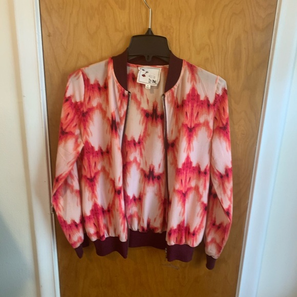 COPY - Pink tie dyed jacket - Picture 4 of 7